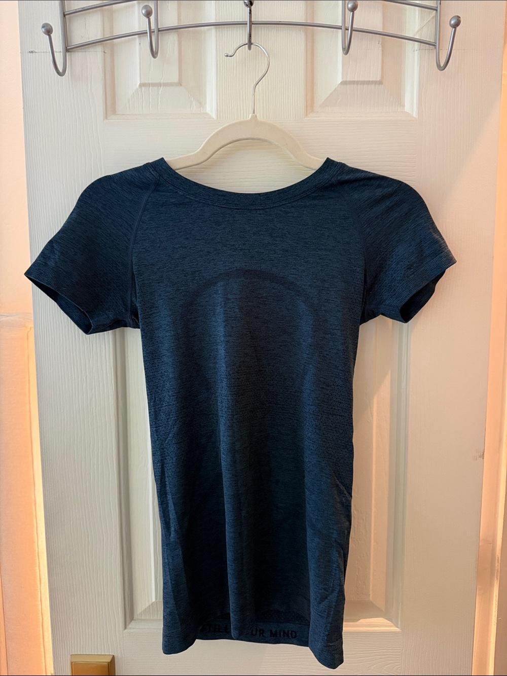 lululemon athletica Women's Short Sleeve Tee in Dark Navy Heather